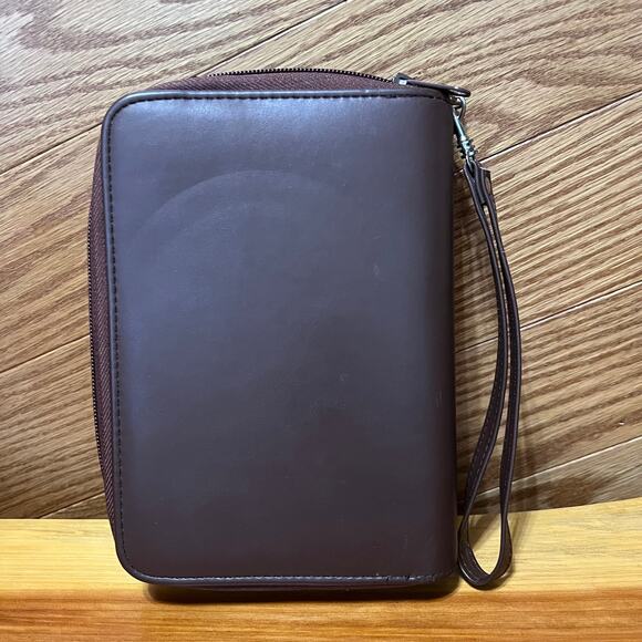 Vintage 1990's Family Organizer & Wallet Zippered Binder Calculator Memo Pad NEW - Picture 2 of 15